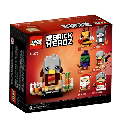 LEGO BrickHeadz 40273 Indyk na Święto Dziękczynienia